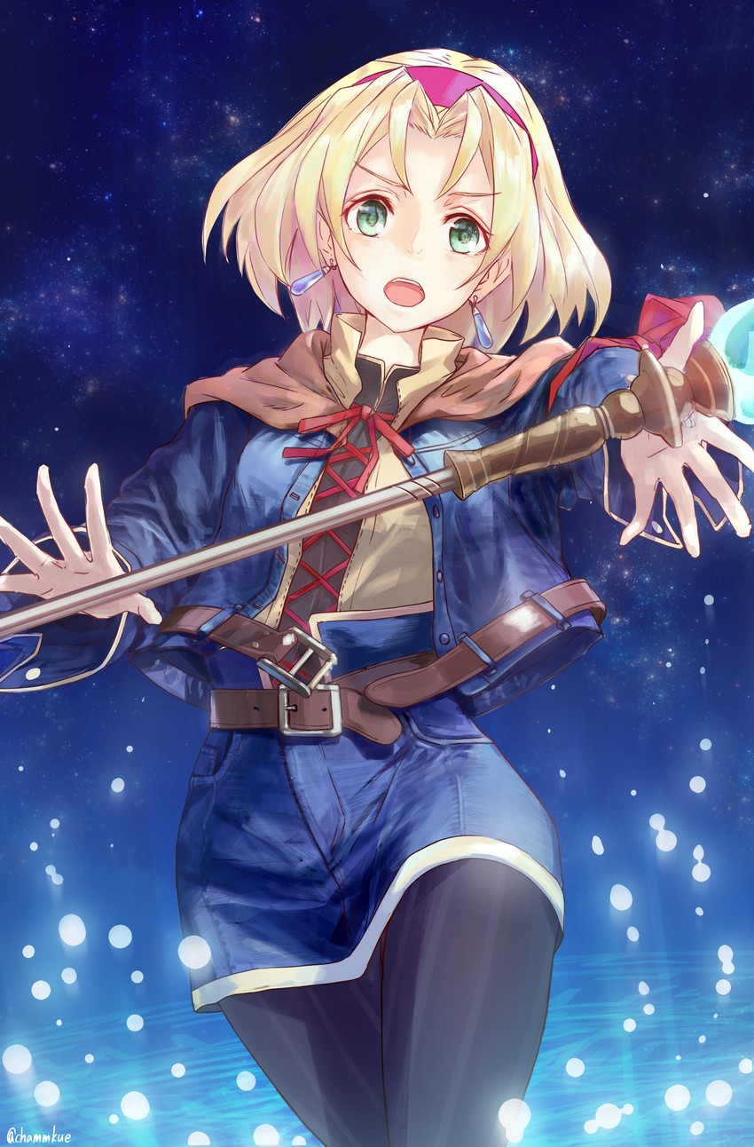 cecilia lynne adelhyde (wild arms and 1 more) drawn by chamu_(chammkue)