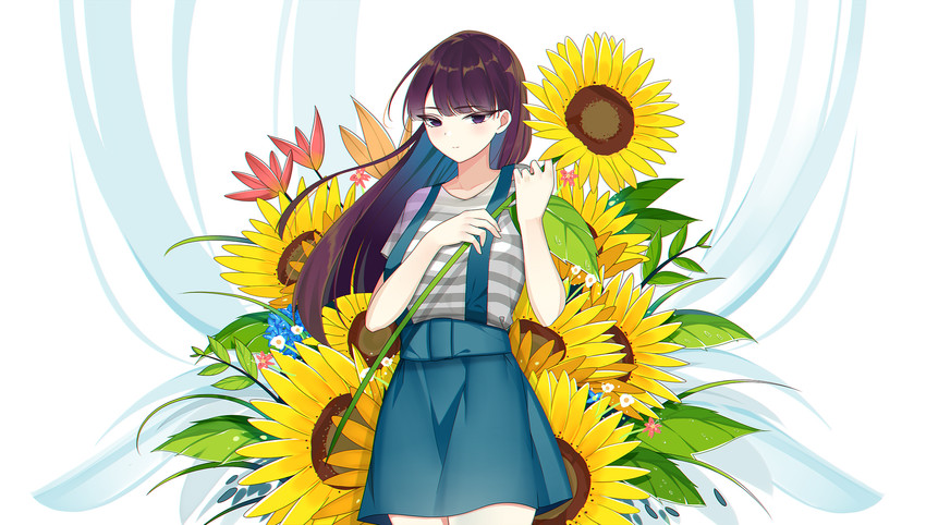 komi shouko (komi-san wa komyushou desu) drawn by r3d