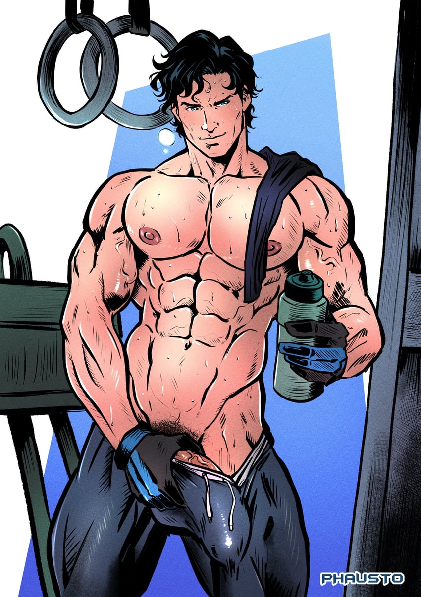 dick grayson and nightwing (dc comics and 1 more) drawn by phaustok