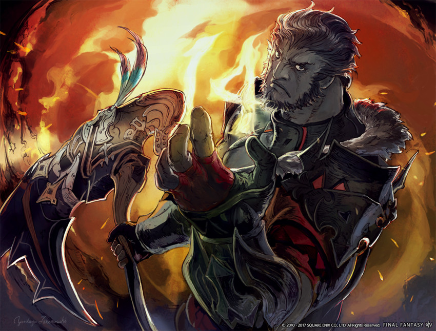 warrior of light and warrior (final fantasy and 1 more) drawn by takenouchi_yoshikazu