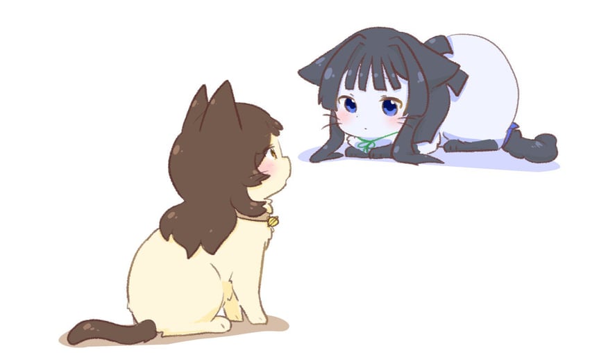 kitazawa shiho and mogami shizuka (idolmaster and 1 more) drawn by hutaba