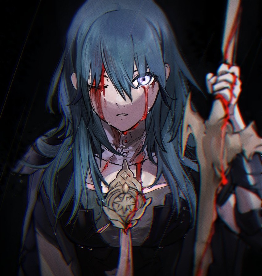 female byleth (fire emblem and 1 more) drawn by clovisxvii