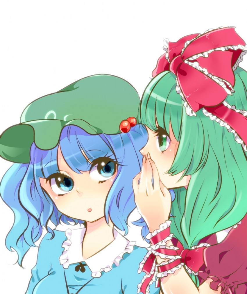 kawashiro nitori and kagiyama hina (touhou) drawn by yuura