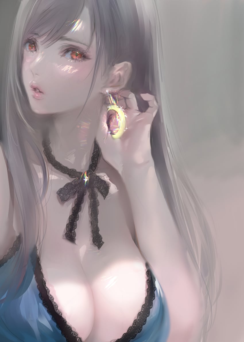 tifa lockhart (final fantasy and 2 more) drawn by shoji_sakura
