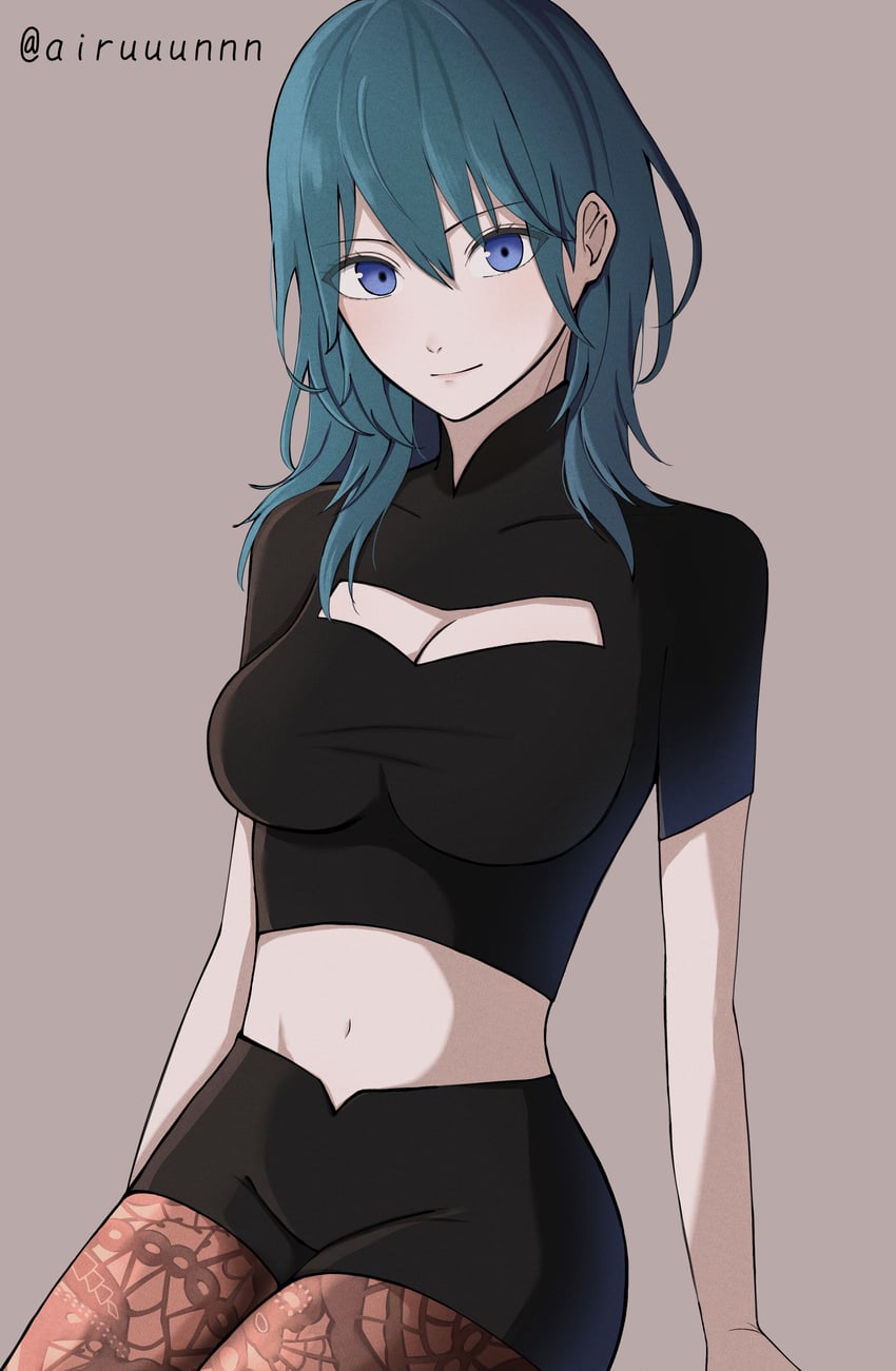 female byleth (fire emblem and 1 more) drawn by arururunnnn