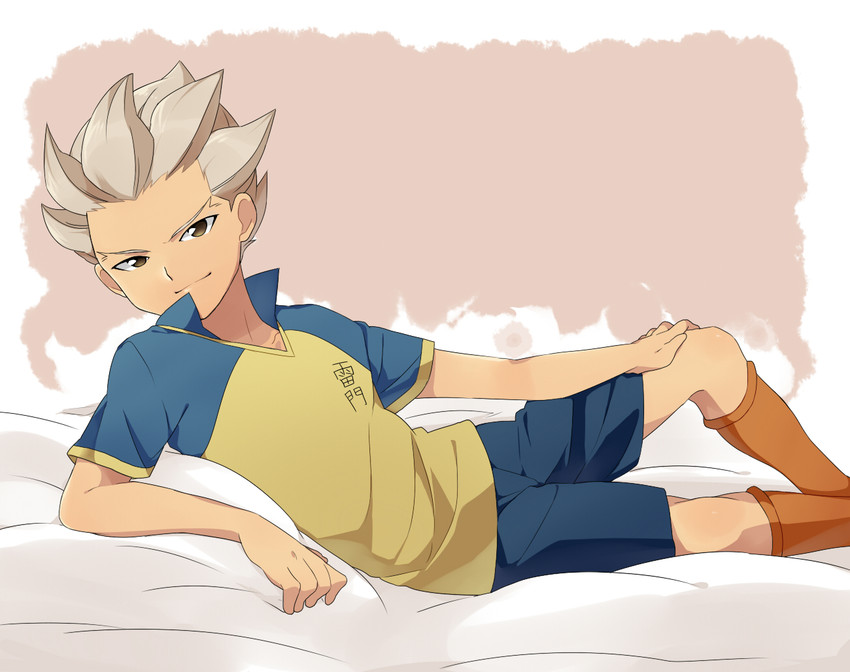 gouenji shuuya (inazuma eleven) drawn by petagon