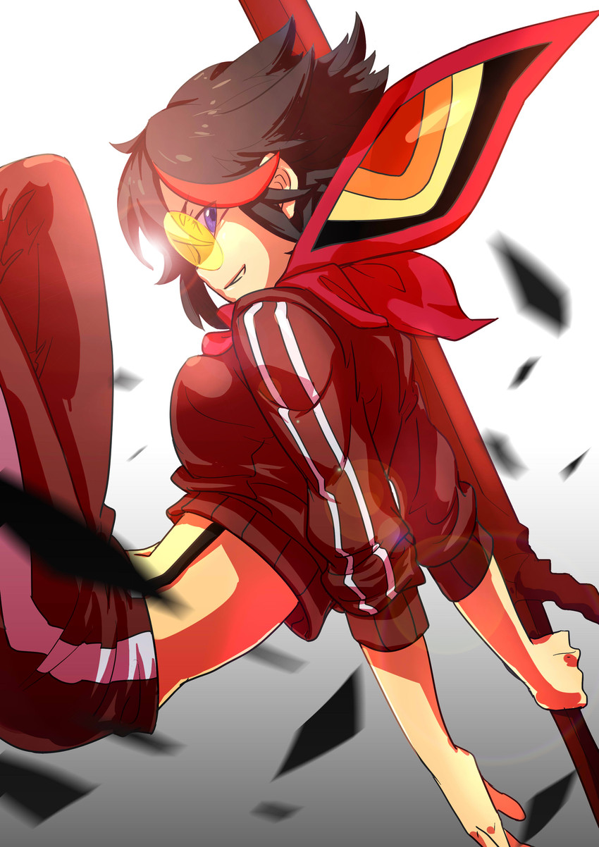 matoi ryuuko and senketsu (kill la kill) drawn by mosang