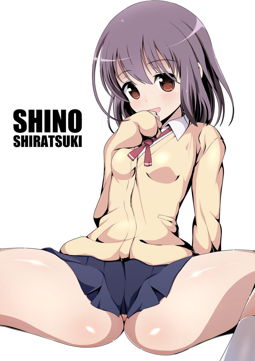 shiratsuki shino (saki and 1 more) drawn by xiao_rui_rui