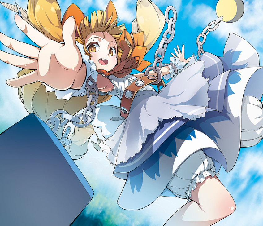 ibuki suika (touhou and 1 more) drawn by kabayaki_unagi