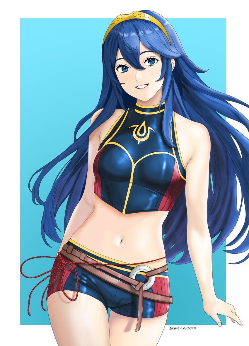 lucina (fire emblem and 2 more) drawn by iamerror14