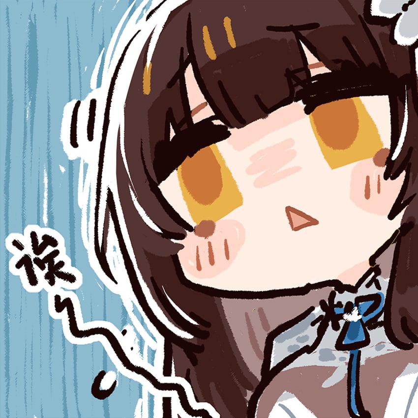 type 95 and daiyan (girls' frontline and 1 more) drawn by cui_pi_zha_xia_qiu