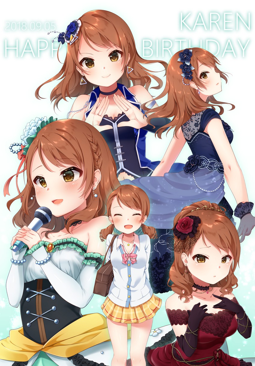 hojo karen (idolmaster and 2 more) drawn by nekonomimi