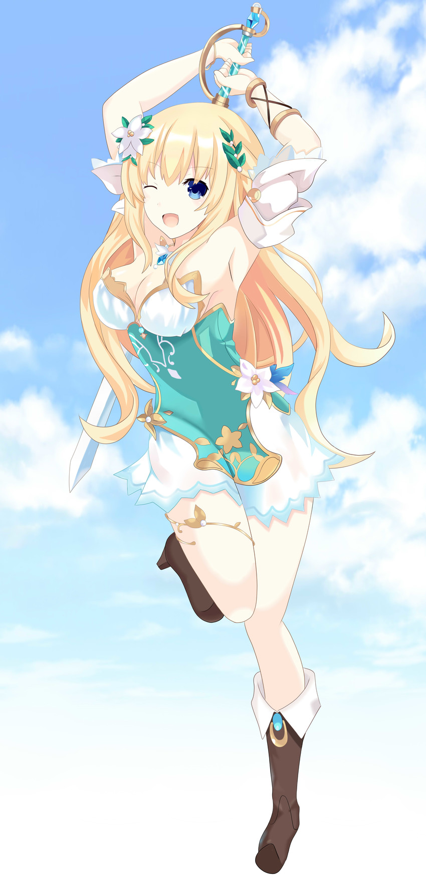 vert (neptune and 1 more) drawn by ramu-on@_shinon