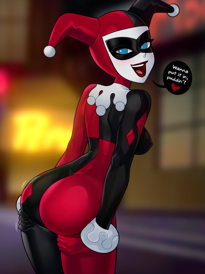 harley quinn (dc comics and 3 more) drawn by loodncrood