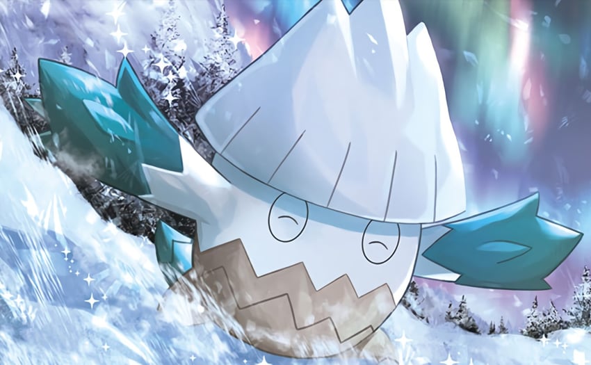 snover (pokemon and 1 more) drawn by otsumami_(bu-bu-heaven)