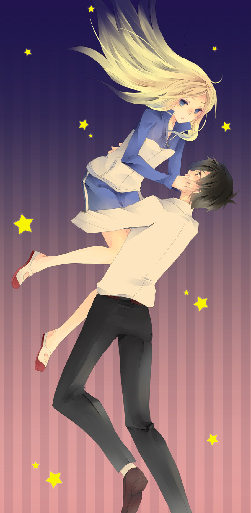 nino and ichinomiya kou (arakawa under the bridge) drawn by jikei