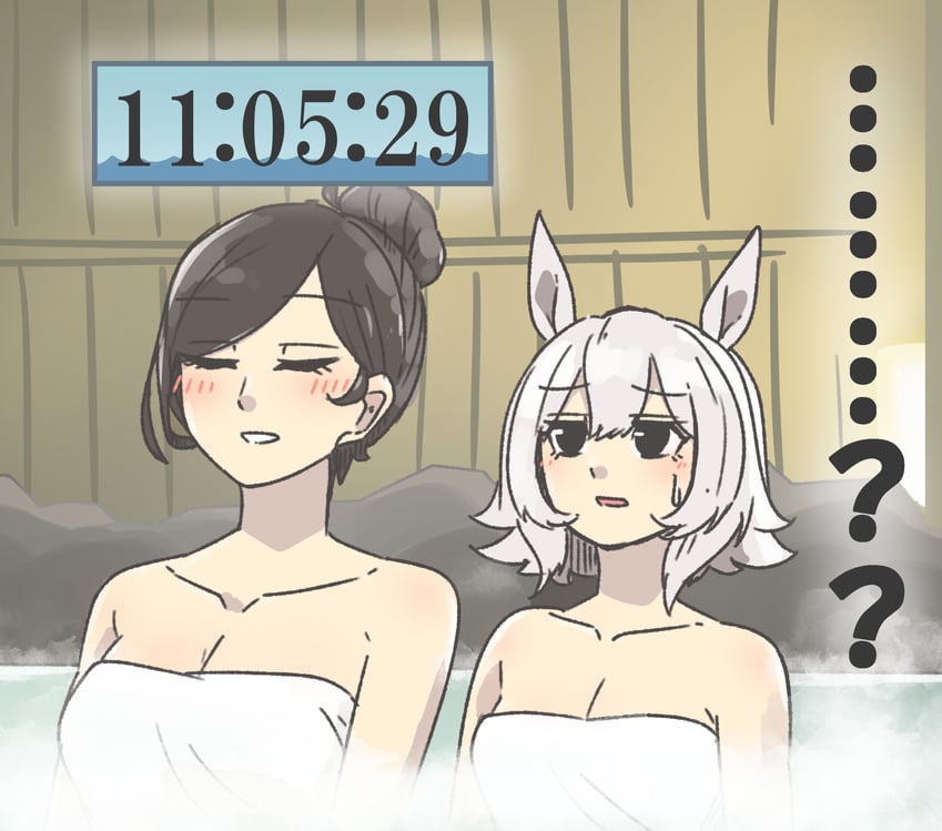 trainer, curren chan, and female trainer (kantai collection and 1 more) drawn by kopperion