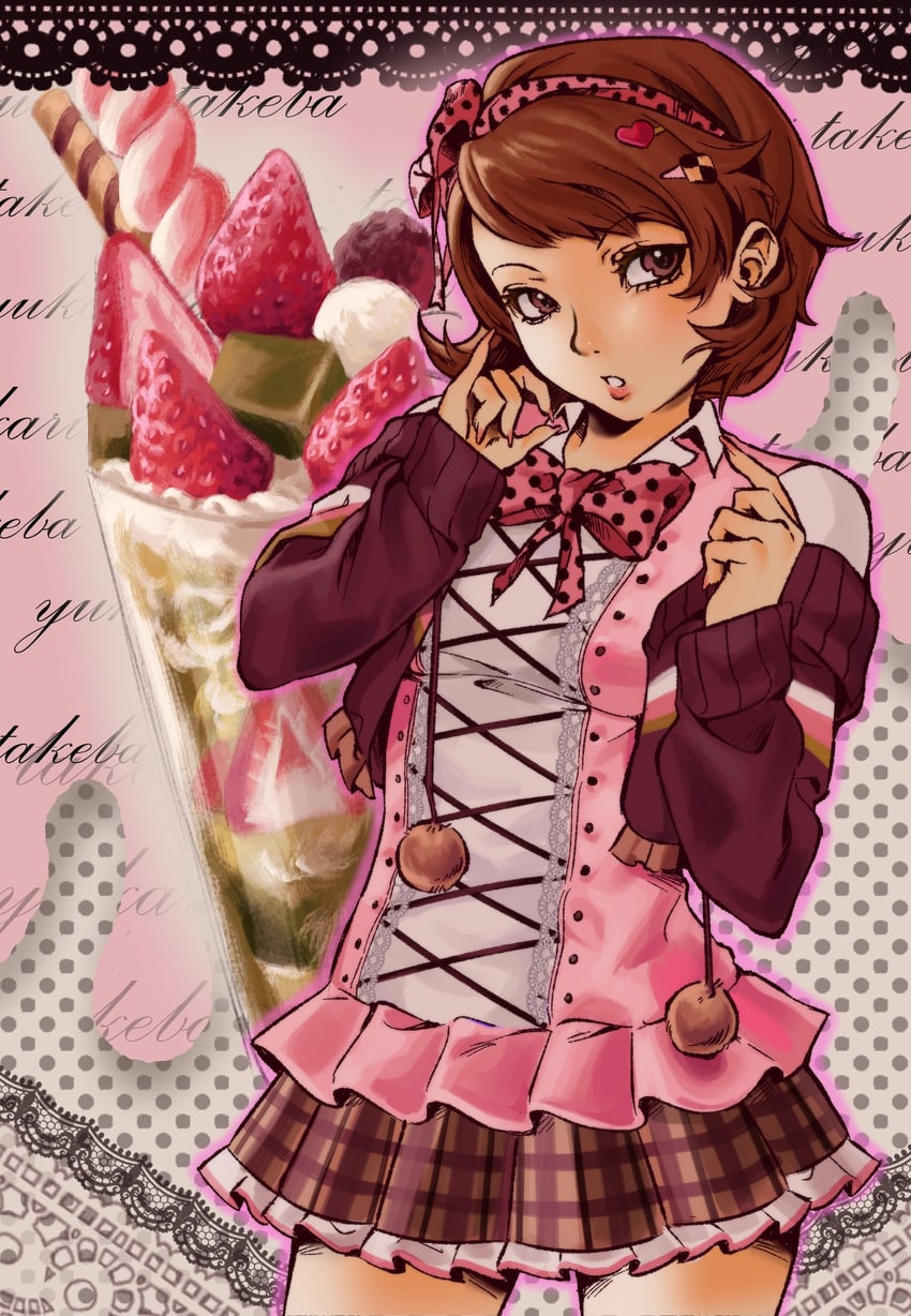 takeba yukari (persona and 1 more) drawn by bun1v