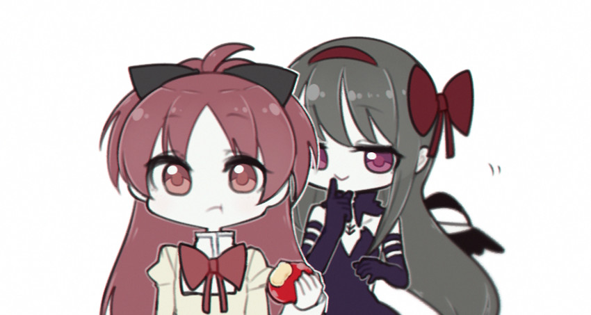 akemi homura, sakura kyoko, and akuma homura (mahou shoujo madoka magica and 1 more) drawn by fc_(efushii)