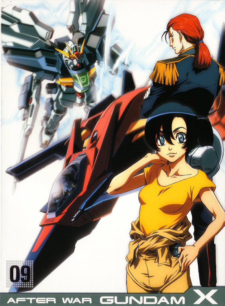 gundam double x, paula cis, g-falcon, and lancerow dawell (gundam and 1 more)