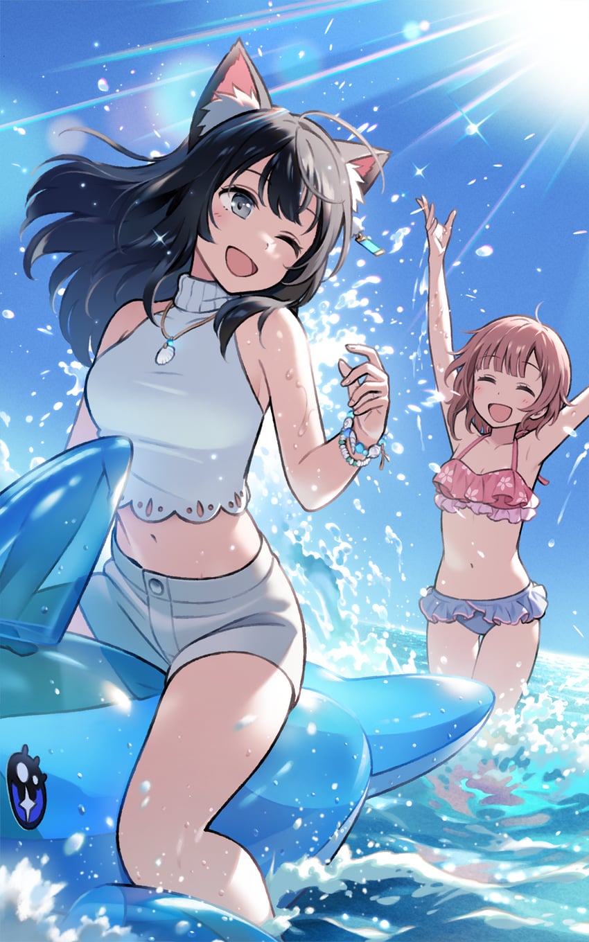 rorolina frixell and izana kokoschka (atelier and 2 more) drawn by funuyu