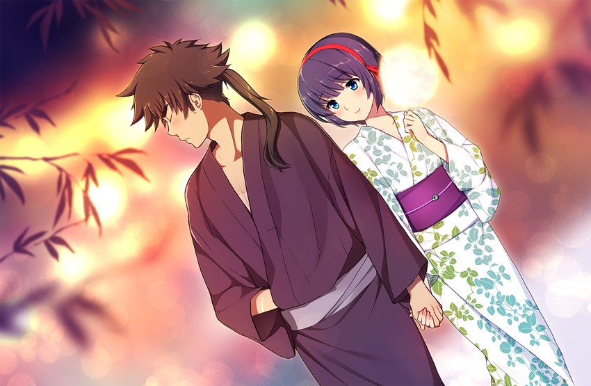 shirahane yukina and ouma kennosuke tokisada (kuromukuro) drawn by nasunasu_net