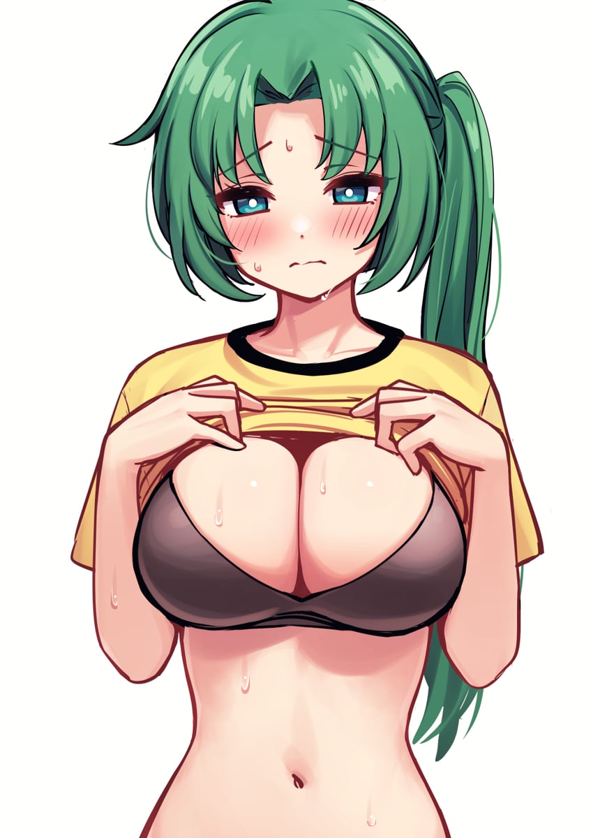 sonozaki mion (higurashi no naku koro ni) drawn by deadnooodles
