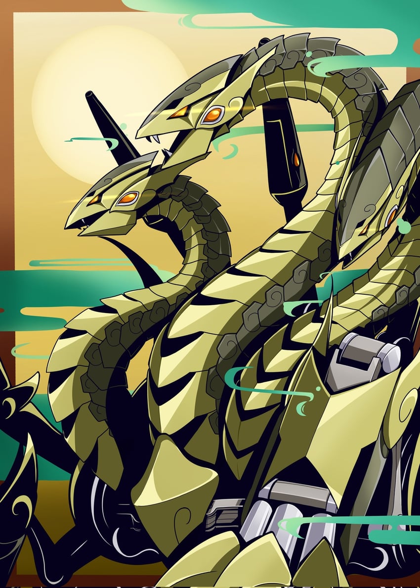 gizmek orochi the serpentron sky slasher (yu-gi-oh!) drawn by kotatsu_(kotatsu-hnma)