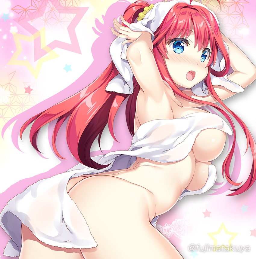 nakano itsuki (go-toubun no hanayome) drawn by fujima_takuya