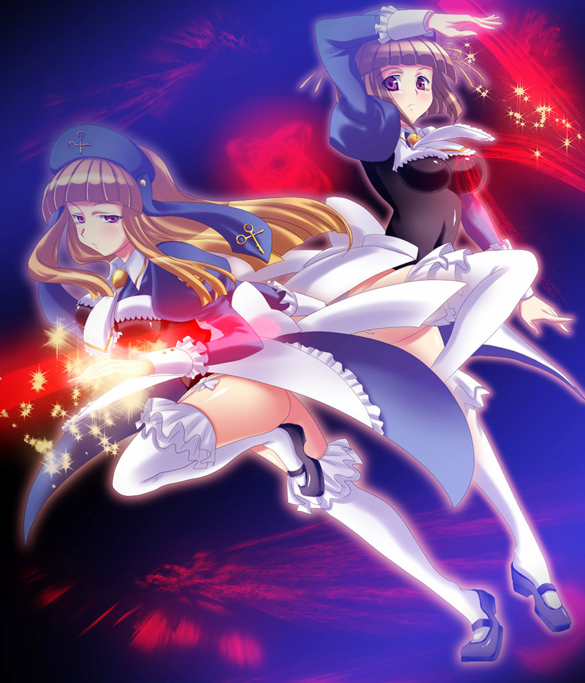 cornelia and gertrude (umineko no naku koro ni) drawn by mekabu