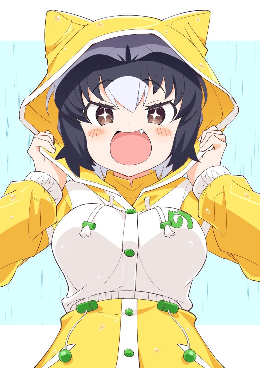 common raccoon (kemono friends and 1 more) drawn by kamuraaa_615