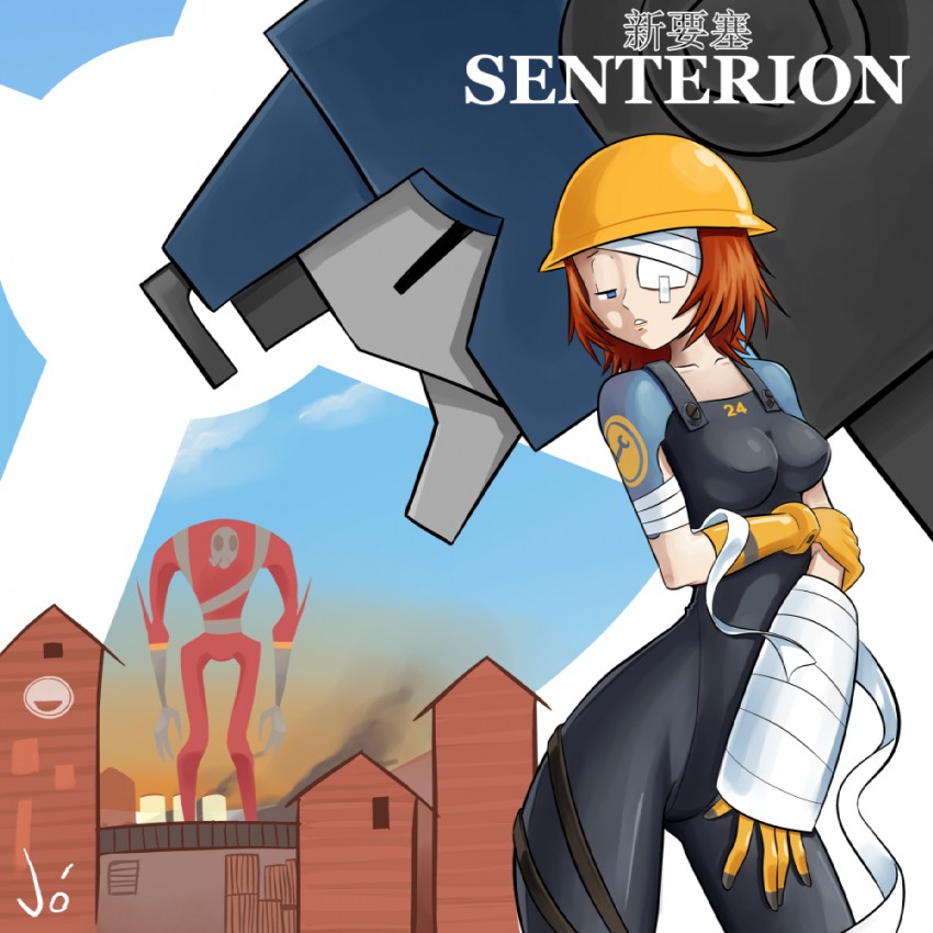 ayanami rei, pyro, eva 00, red pyro, sachiel, and 2 more (neon genesis evangelion and 1 more) drawn by josue_pereira