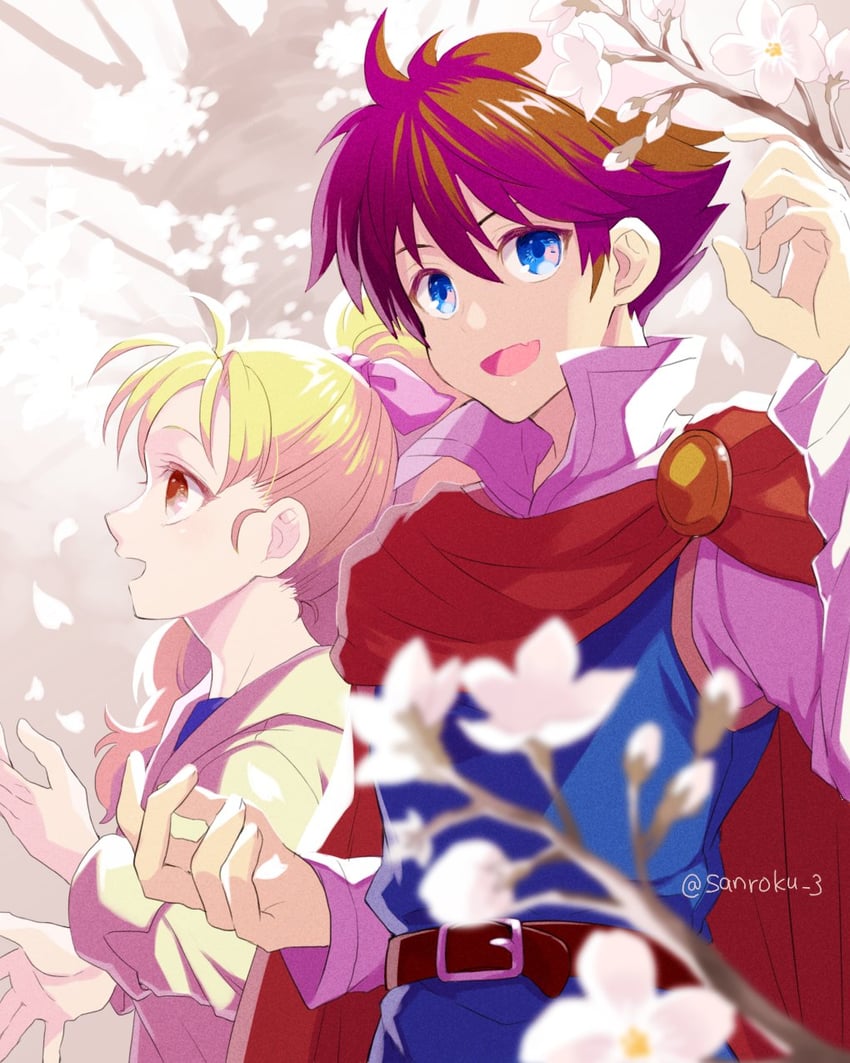 bartz klauser and krile mayer baldesion (final fantasy and 1 more) drawn by sanroku_3
