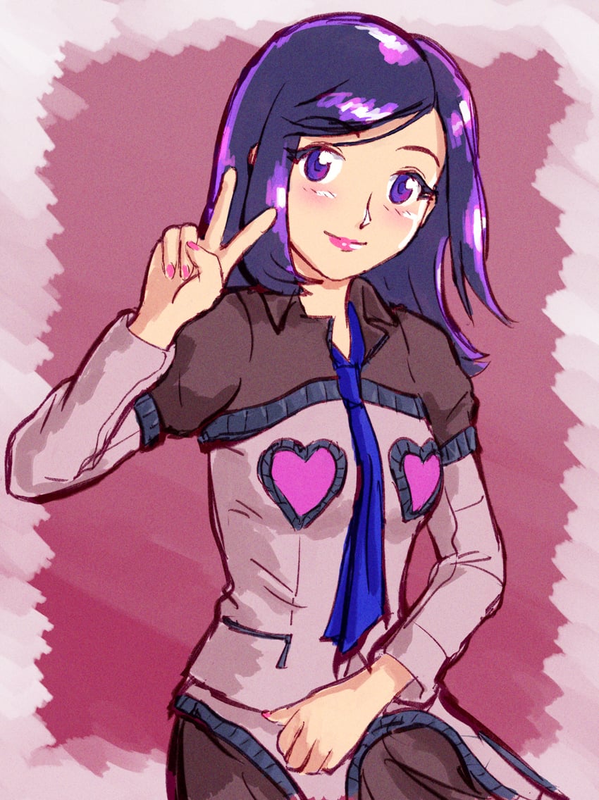 amano maya (persona and 1 more) drawn by zawabug