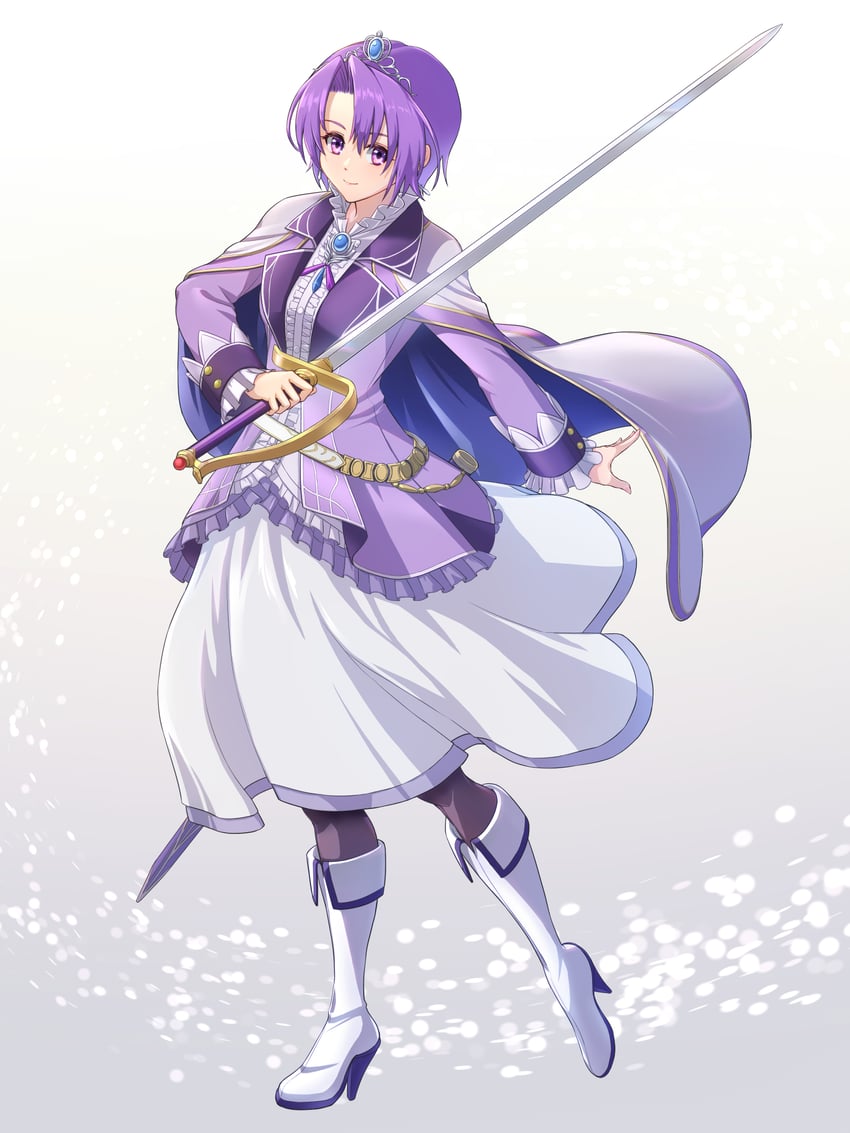 kloe rinz (eiyuu densetsu and 2 more) drawn by chiga_akira