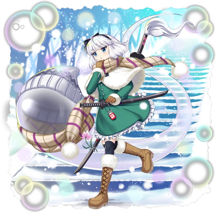 konpaku youmu (touhou and 1 more) drawn by rotte_(1109)