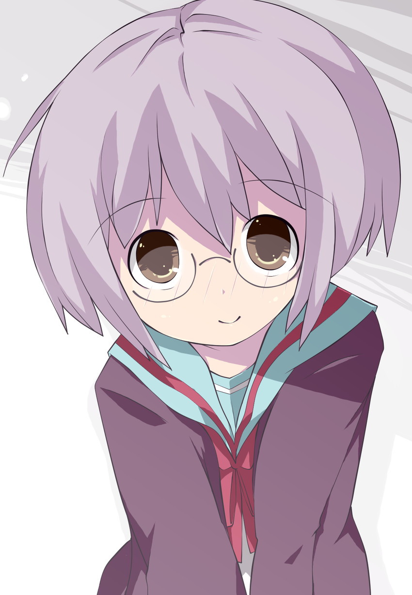 nagato yuki (suzumiya haruhi no yuuutsu and 1 more) drawn by tsumura_z