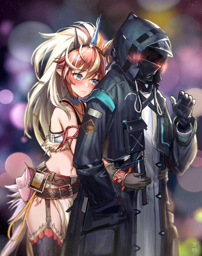 doctor, yato, and kirin r yato (arknights and 1 more) drawn by tenchi_mayo