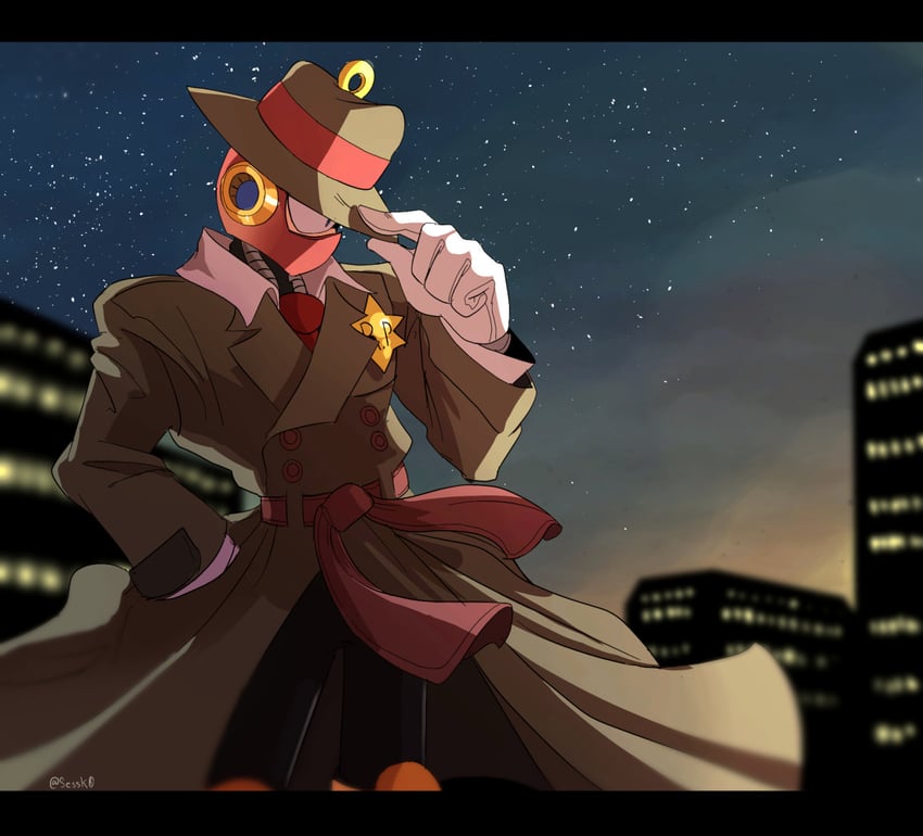 ring man (mega man and 2 more) drawn by sessk0