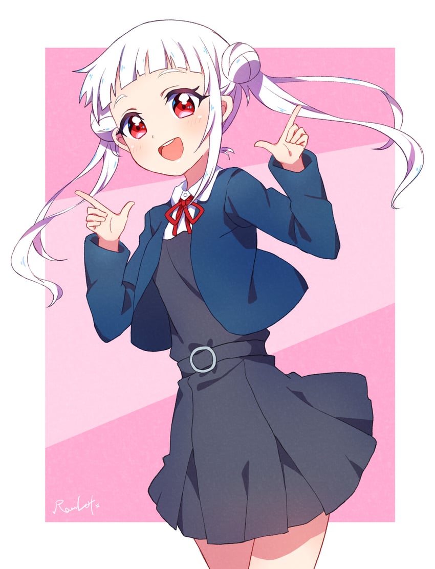 arashi chisato (love live! and 1 more) drawn by mushuu