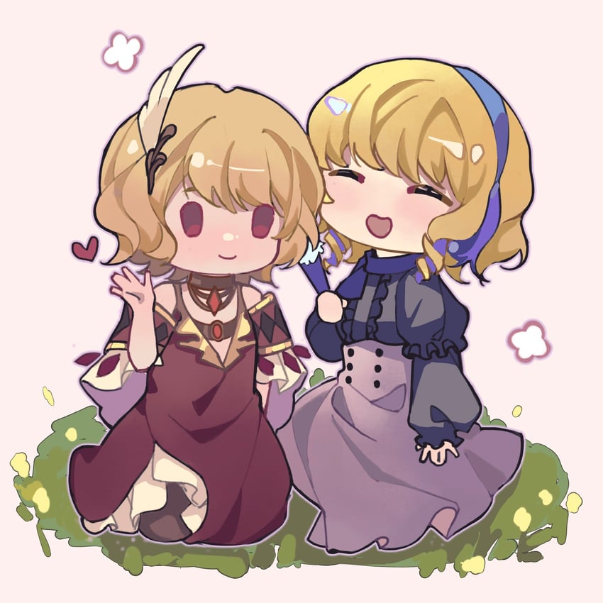 citrinne and constance von nuvelle (fire emblem and 2 more) drawn by manymanylilies