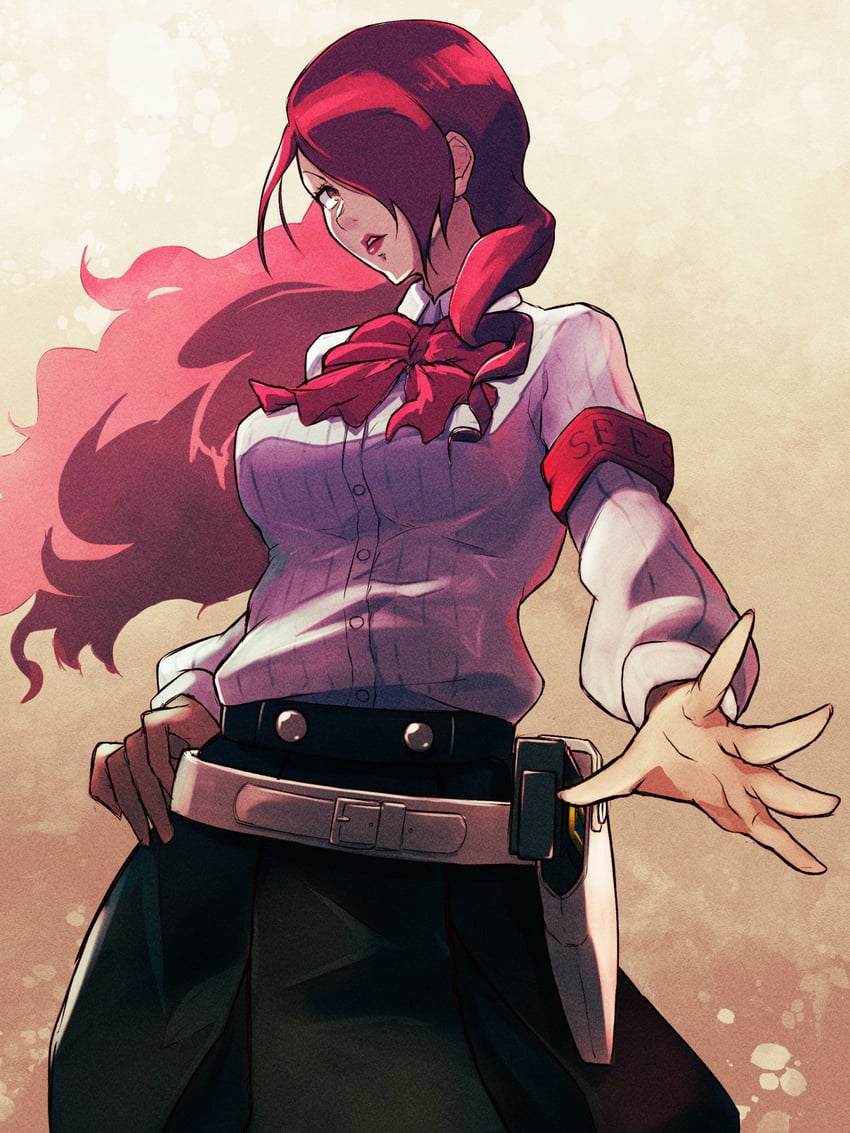 kirijou mitsuru (persona and 1 more) drawn by yuenibushi