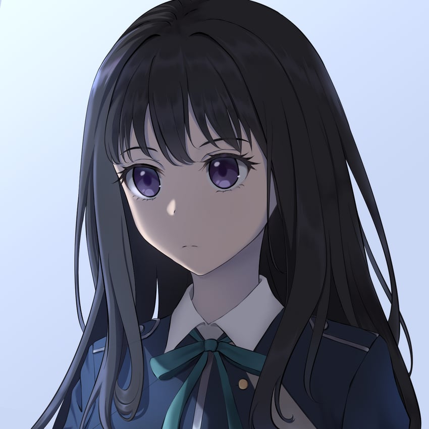 inoue takina (lycoris recoil) drawn by roncle_(roncle1)