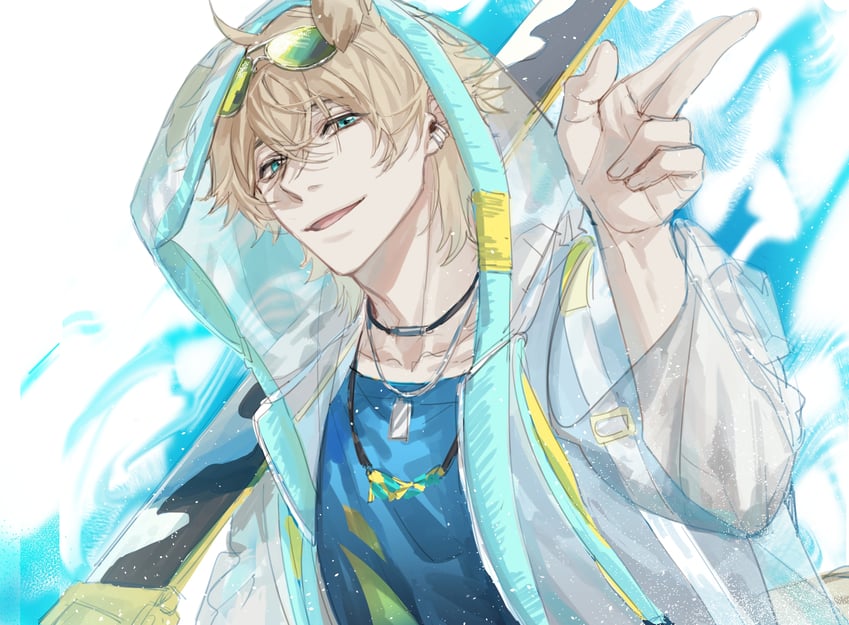 tequila (arknights) drawn by hahahaha