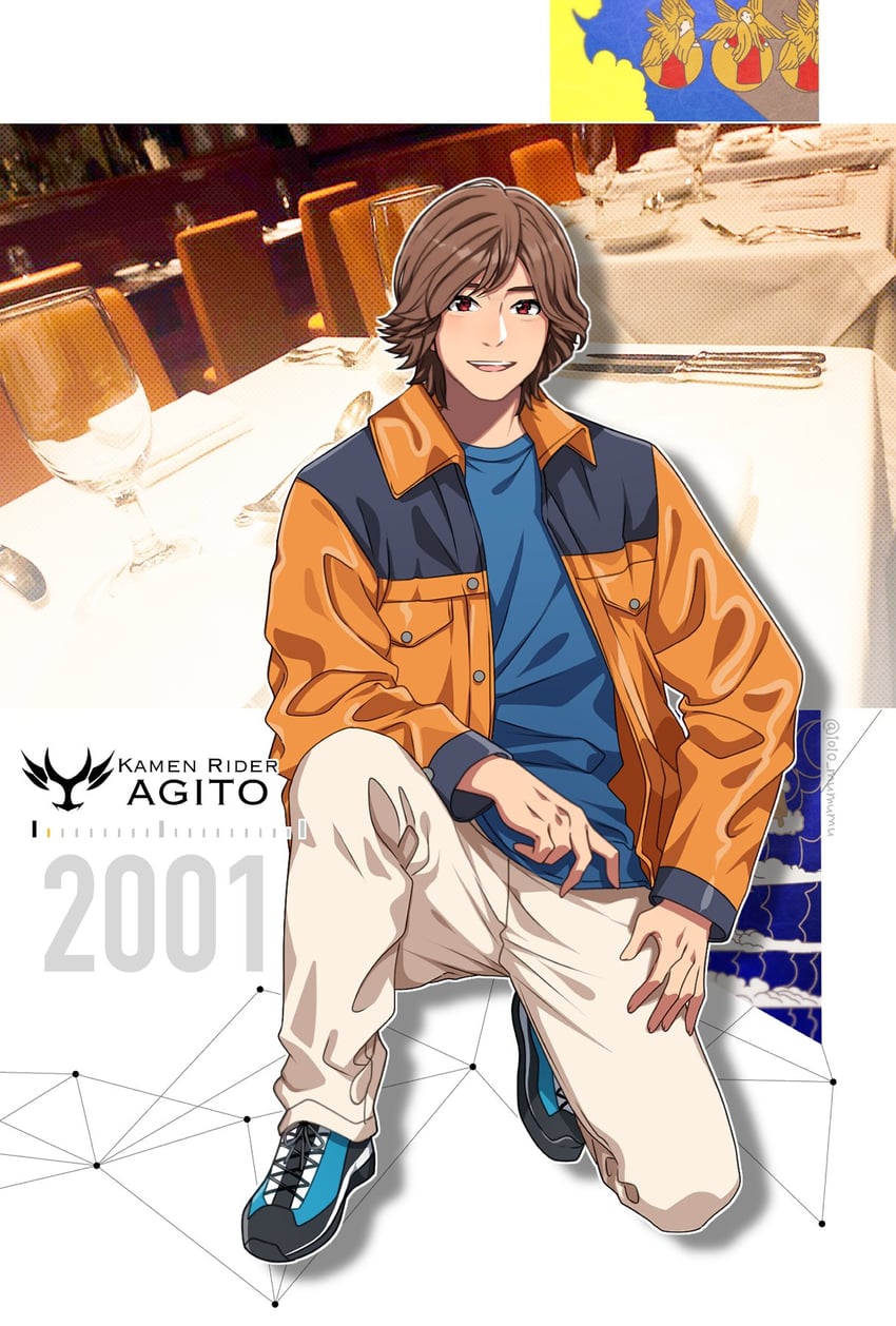 tsugami shouichi (kamen rider and 1 more) drawn by 1010_mumumu