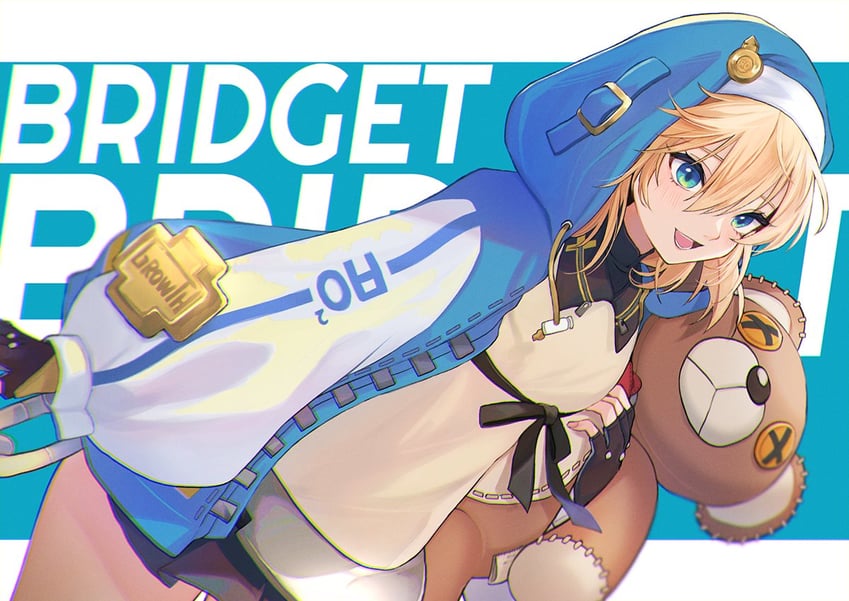 bridget and roger (guilty gear and 1 more) drawn by minmaru