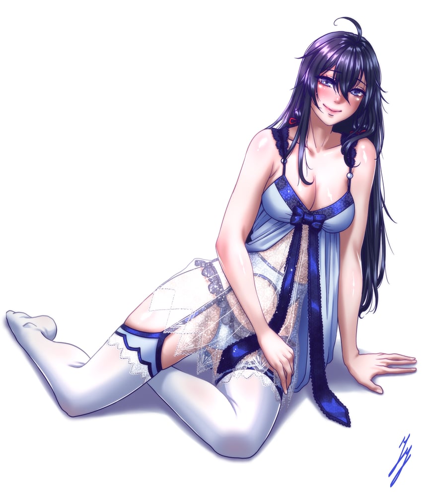 yukinoshita yukino (yahari ore no seishun lovecome wa machigatteiru.) drawn by jesse_jordan