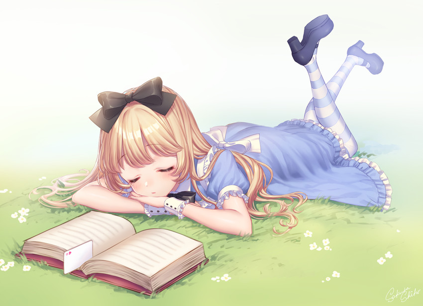 alice (alice's adventures in wonderland) drawn by sakura_shiho