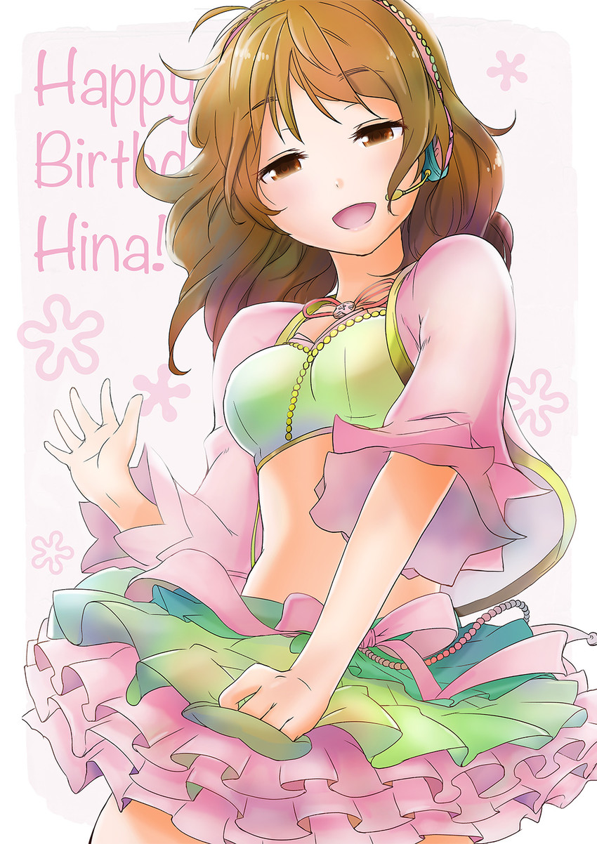 araki hina (idolmaster and 1 more) drawn by yuuhi_(at-speakeasy)