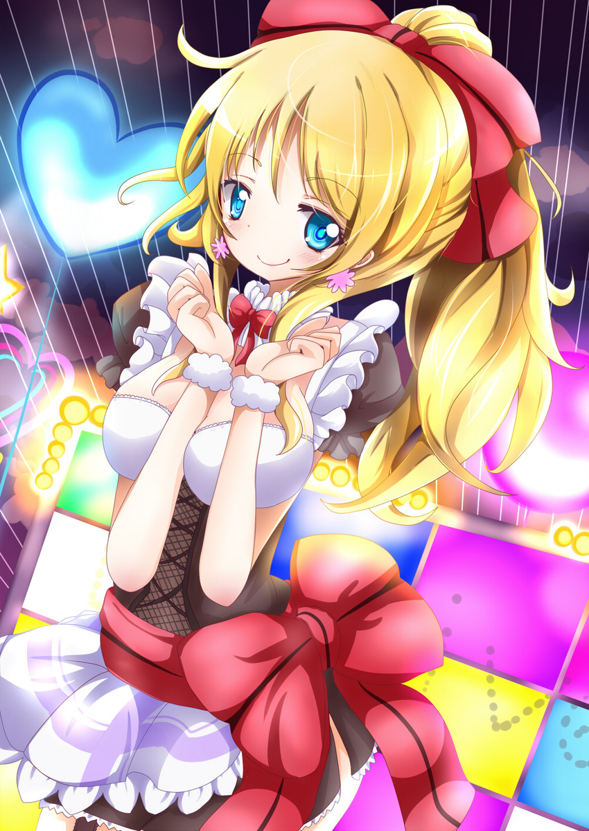 ayase eli (love live! and 1 more) drawn by haru_ion